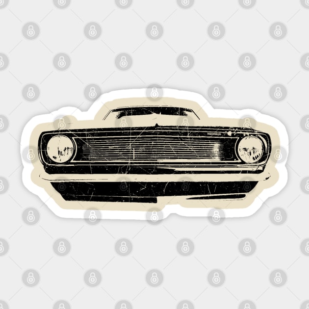 camaro 66 Sticker by spicytees